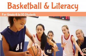 Basketball and Literacy banner - link to Basketball and Literacy program page