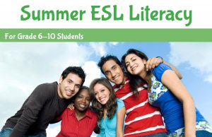Summer ESL LIteracy program banner - link to Summer ESL Literacy program page