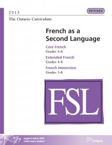 Image result for Ontario Curriculum: French as a Second Language