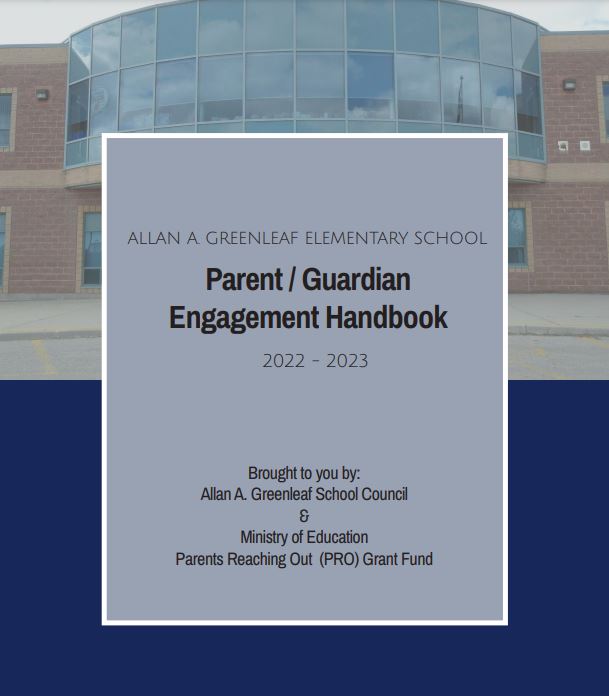 Parent/Guardian Engagement Handbook Allan A. Greenleaf Elementary School