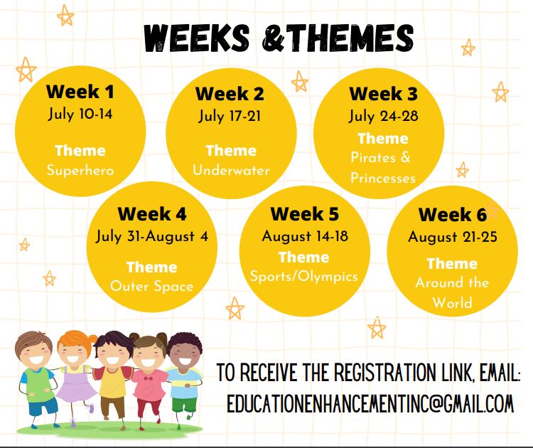 Summer Camp Flyer Allan A. Greenleaf Elementary School