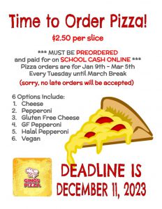 Pizza Order Reminder