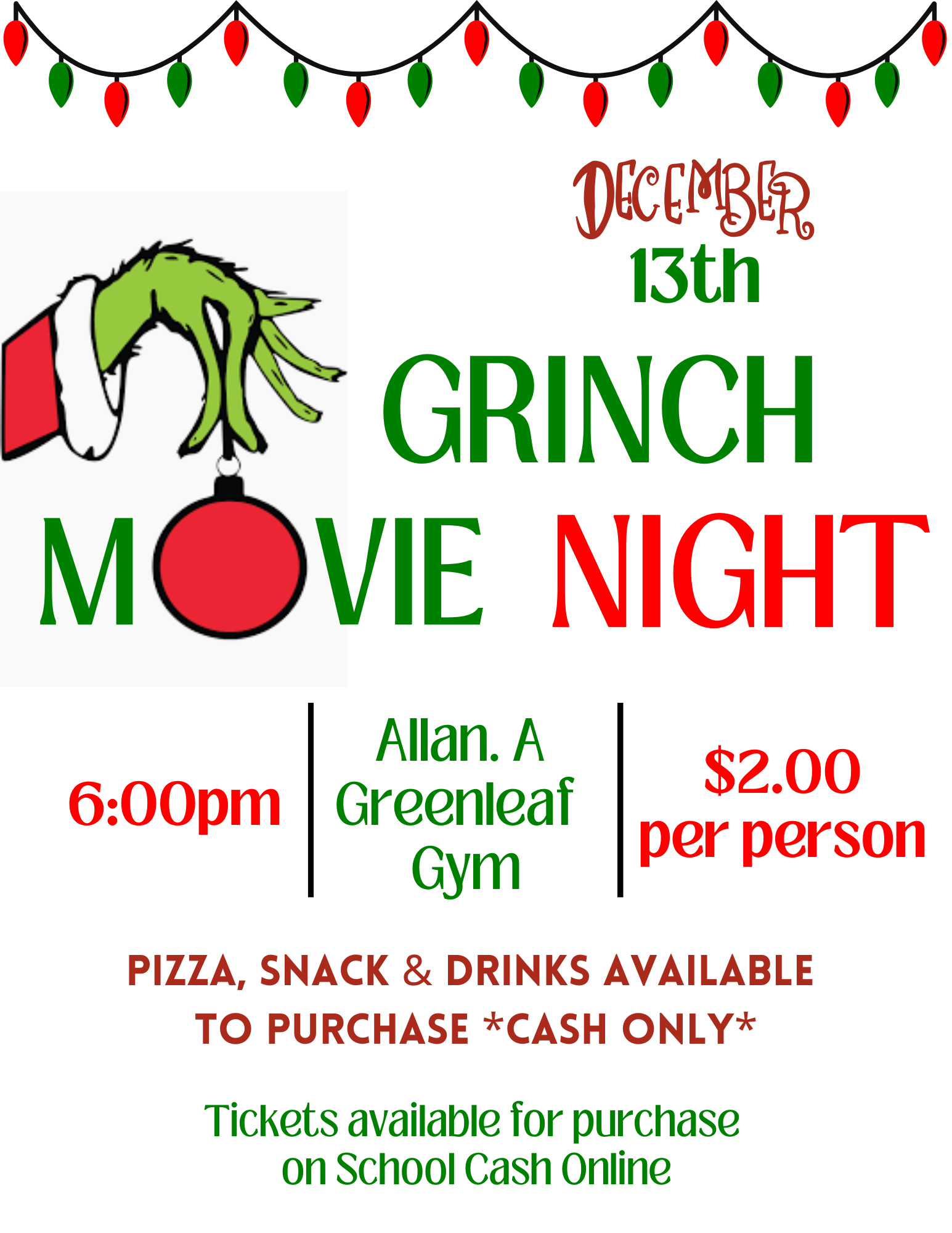 Movie Night The Grinch