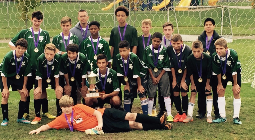 2015-16 Football - Grade 9 Boys Soccer - WestdaleSS