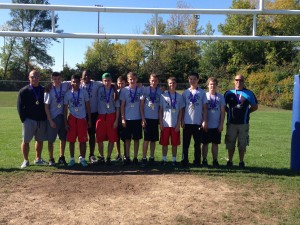 2013 Grade 9 Boys Touch Football Champions - Saltfleet Storm