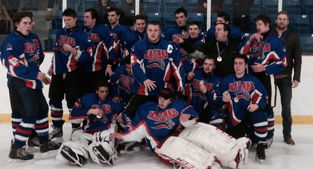 2014-15 Division-II Boys Hockey Champions - Sir Allan MacNab Secondary School