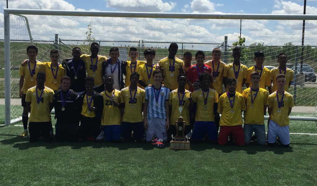 2014-15 Boys Soccer Champions - Sir John A. Macdonald