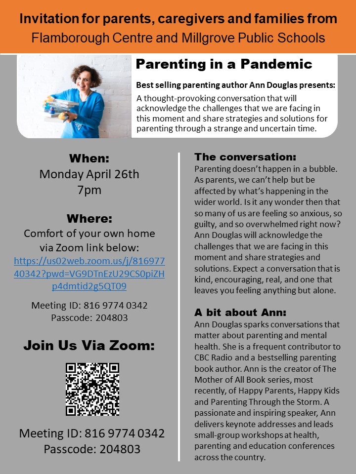 Parenting in a Pandemic Balaclava Elementary School