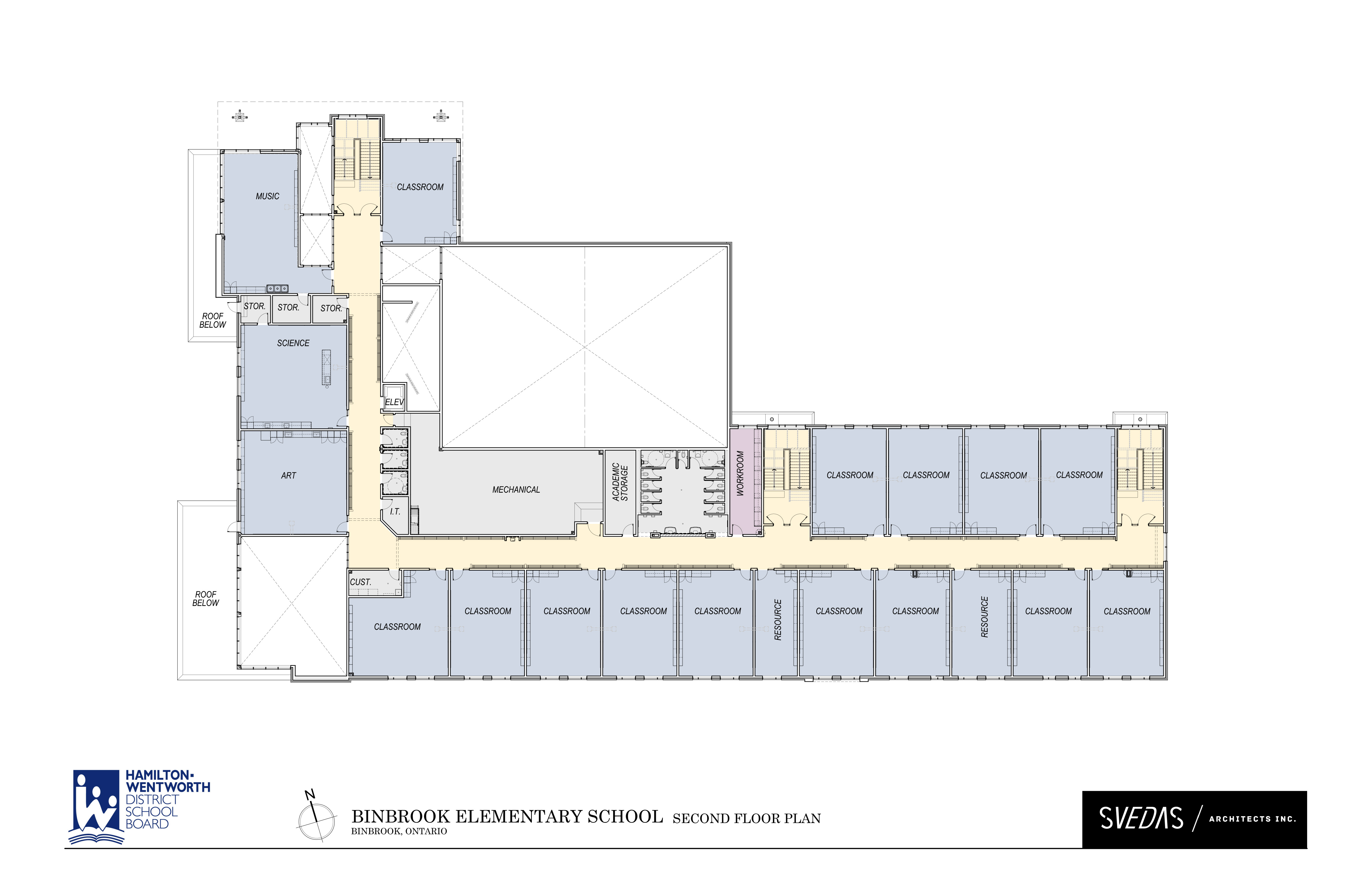 Second Floor Map