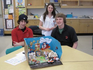 Students in a classroom