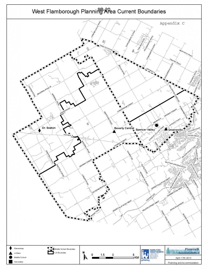 West Flamborough Map - Review Current Boundaries