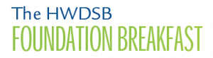 Logo for HWDSB Foundation Breakfast