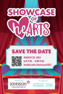 Save the Date - Showcase of heARTS - March 30, 2023