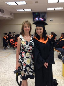 Ms. Hewitt with graduate Jill!