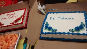 Cakes for Eid and Moon Festival!