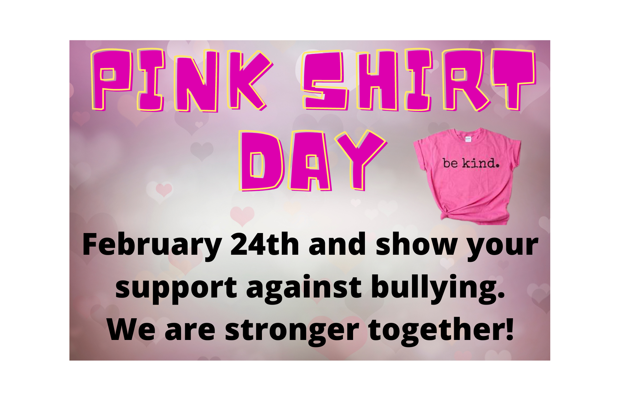 Pink Shirt Day 2025 Nz 2025 Lanny Modesty