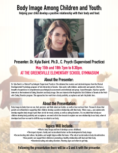 Presenter: Dr. Kyla Barid, Ph.D., C. Psych 