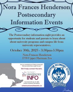Postsecondary Information Night