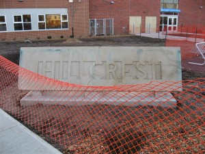 Hillcrest sign