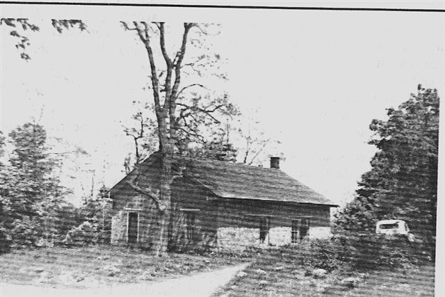 One room school house that as demolished in 1974