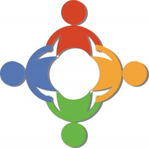 Logo of people holding hands