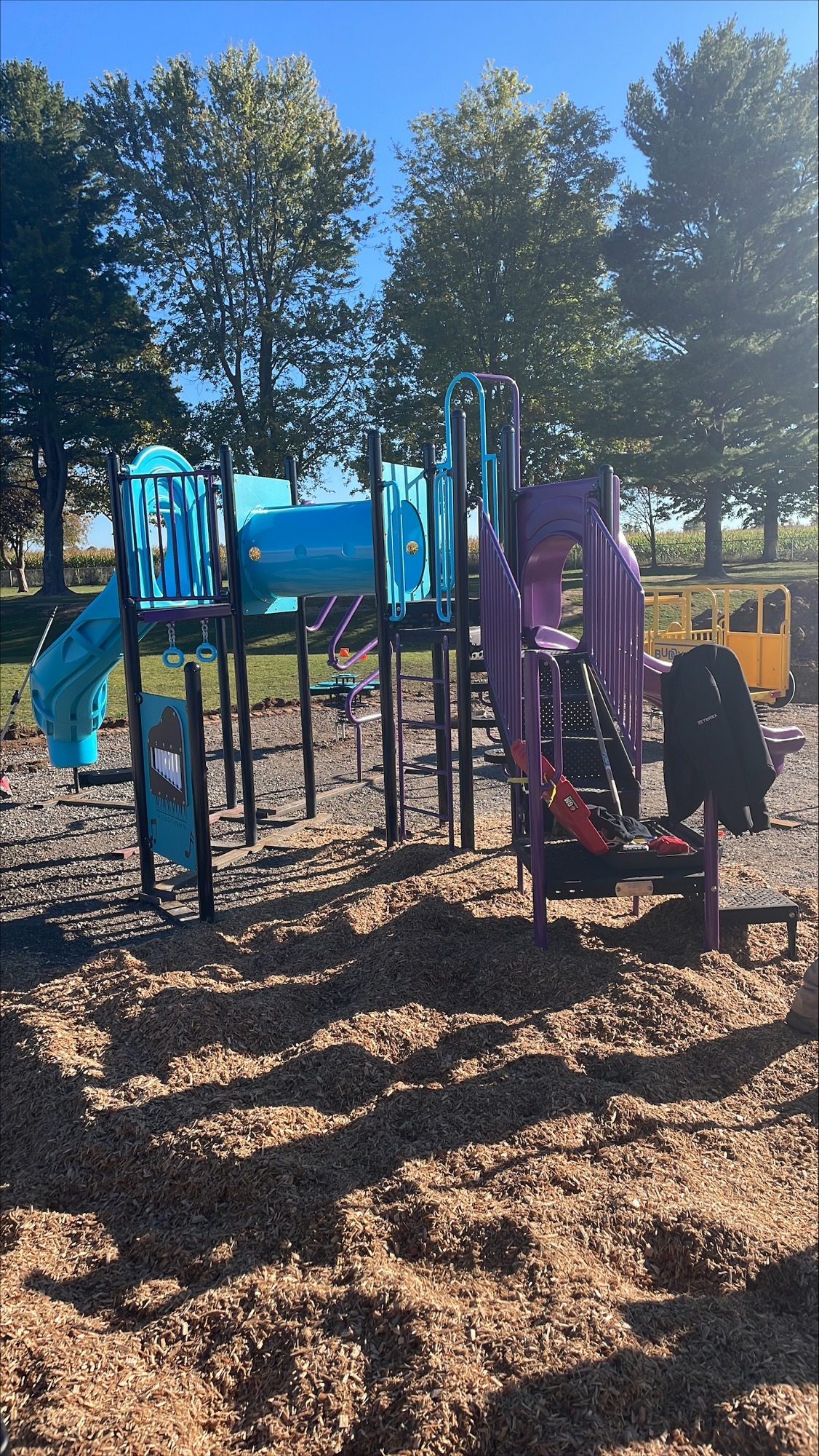 Photo of new Playground Structure