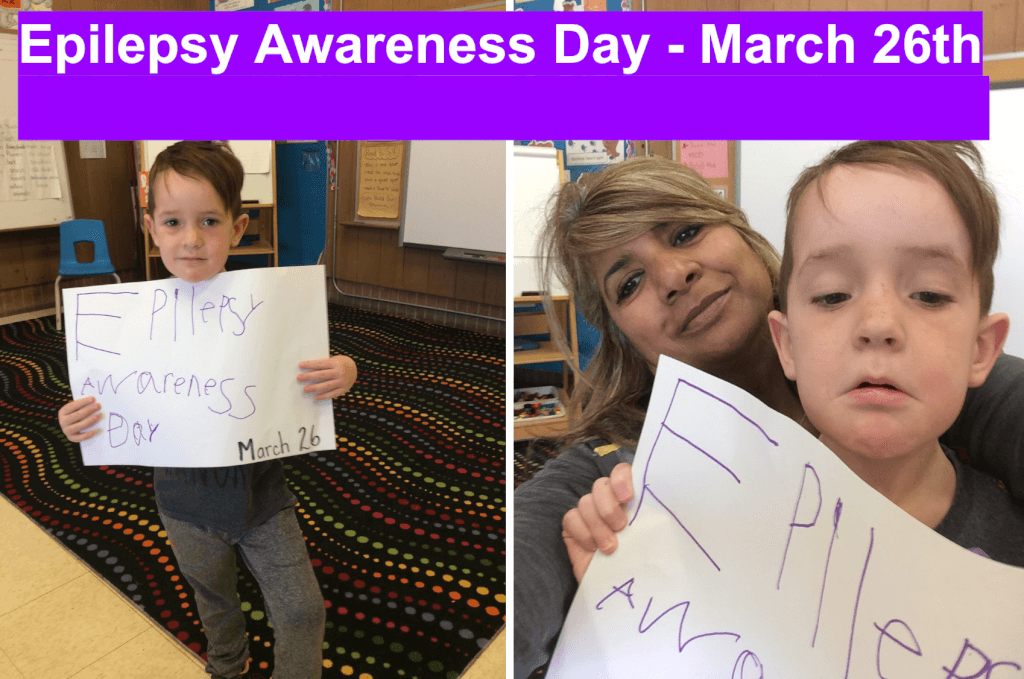 Epilepsy Awareness Day - March 26th