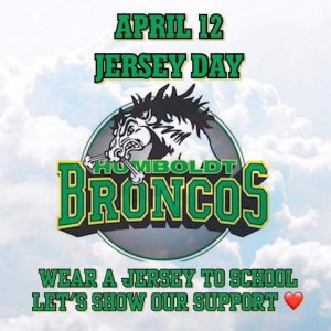 April 12 is Jersey Day to support Humboldt