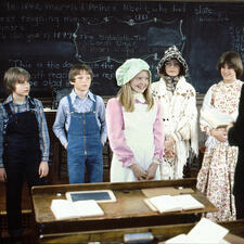 students and teacher