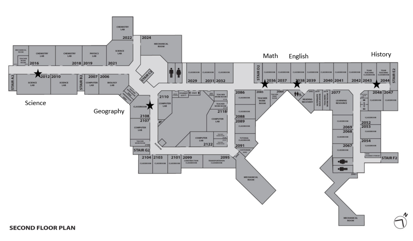 WDHS 2nd Floor