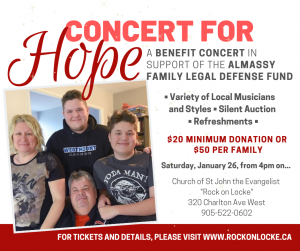 Almassy Family Fundraiser Poster