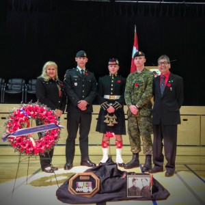 Kahgee family with students in military service.