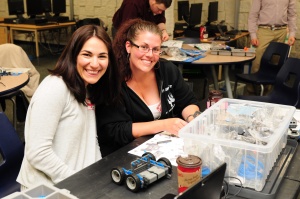 Vex robotics PD day at Orchard park. Photos by Ancaster High teacher Antoinetta Saunders.