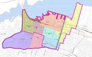 New French Immersion Boundaries Map