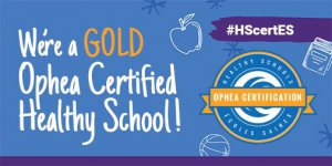 OPHEA Heatlhy School Gold Certification