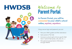 Parent Portal flyer