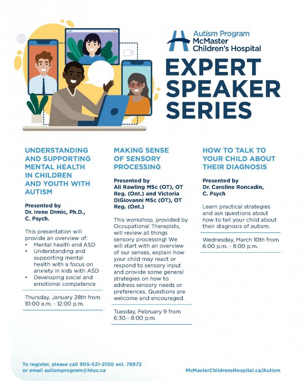 autism expert flyer