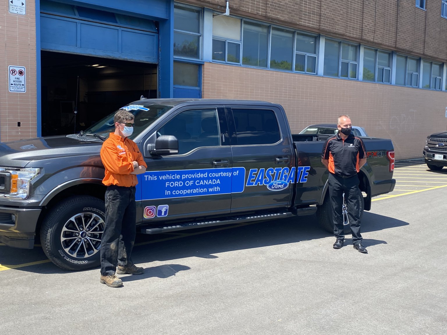 Eastgate Ford Donates New 60,000 Pickup Truck to Glendale