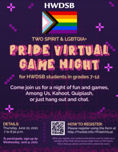 Pride Virtual Game Night