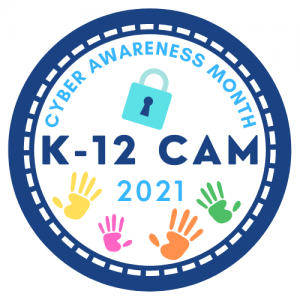 Cyber awareness month logo