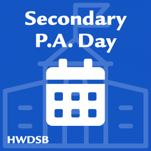secondary p.a. day