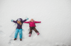 Kids in Snow
