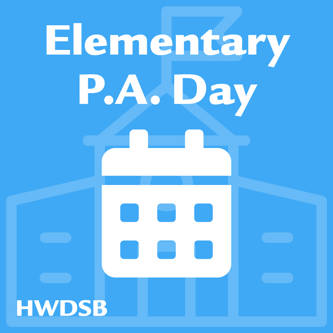 Professional Activity Day June 3, 2022 HamiltonWentworth District