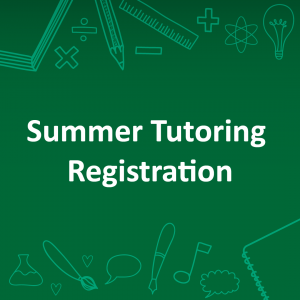 Summer tutoring registration