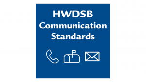 Communication Standards at HWDSB