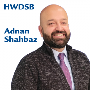 Superintendent of Student Achievement Abnan Shahbaz