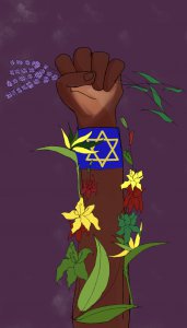 2nd Place – Ryan McCaulder – Nora Frances Henderson Secondary School For his submission, Ryan created a stunning visual art piece that represents strength, resistance, and unity.
