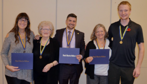 Paul Harris Fellow Awards 2022 group photo
