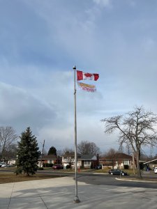 LFS flag raised at Glendale