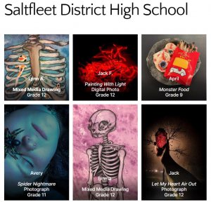 myth student art from saltfleet